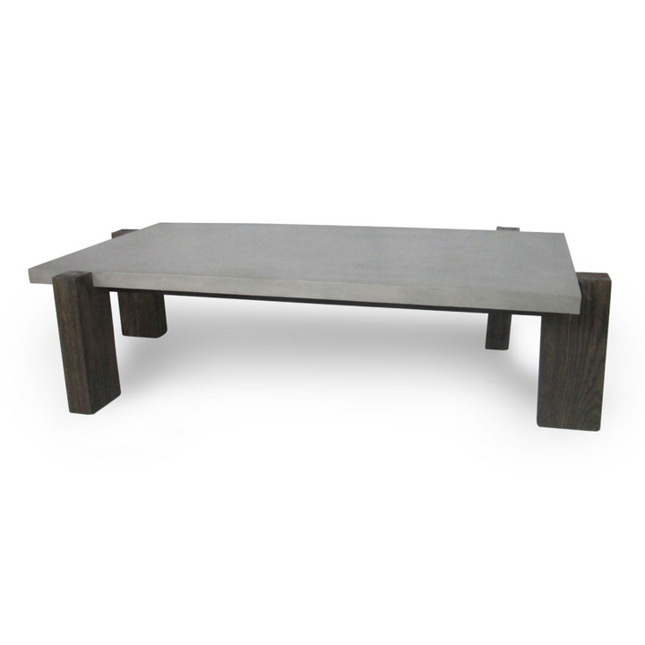 Milton - Dark Grey &amp; Walnut Coffee Table