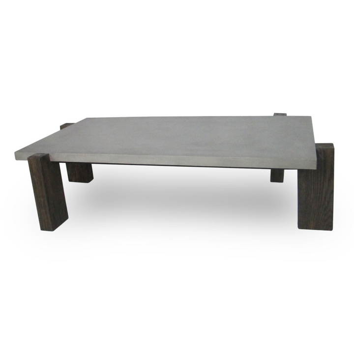 Milton - Dark Grey &amp; Walnut Coffee Table