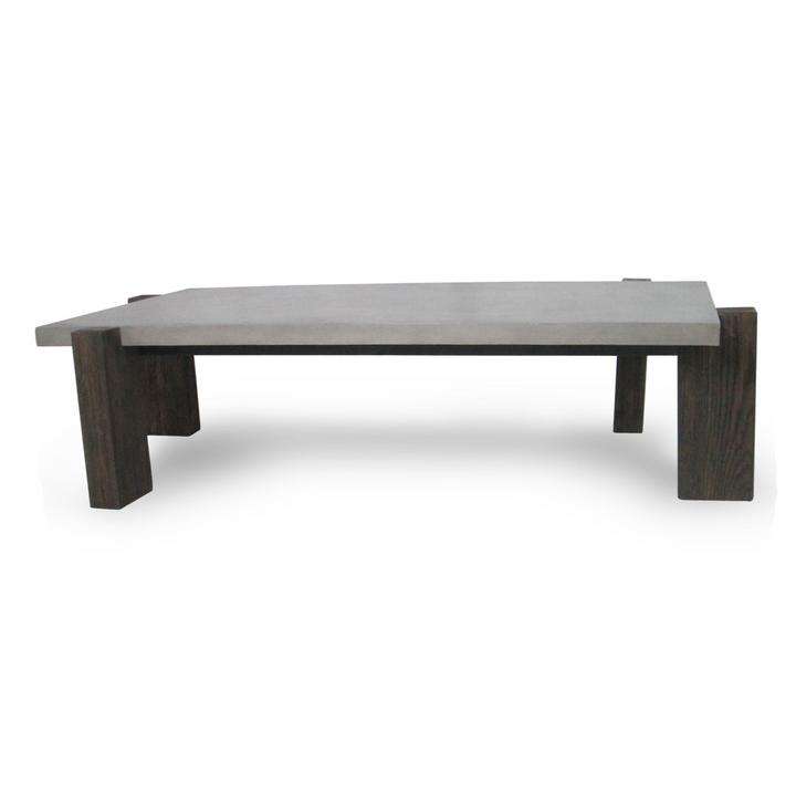 Milton - Dark Grey &amp; Walnut Coffee Table