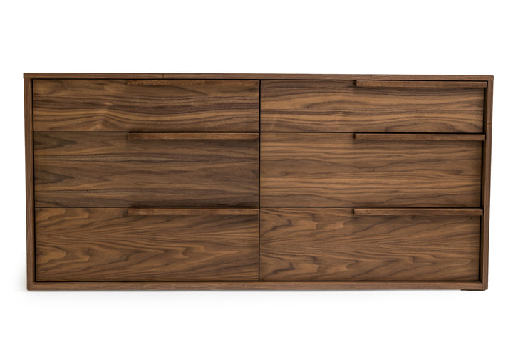 Amberlie - Modern Walnut Dresser