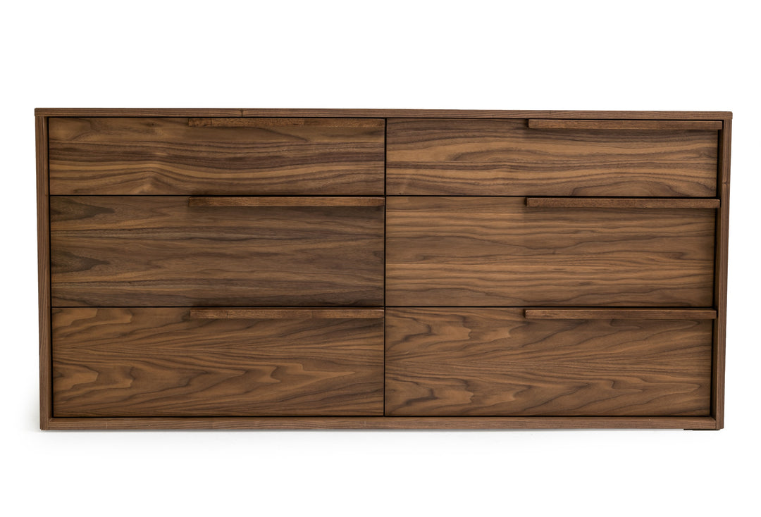 Amberlie - Modern Walnut Dresser
