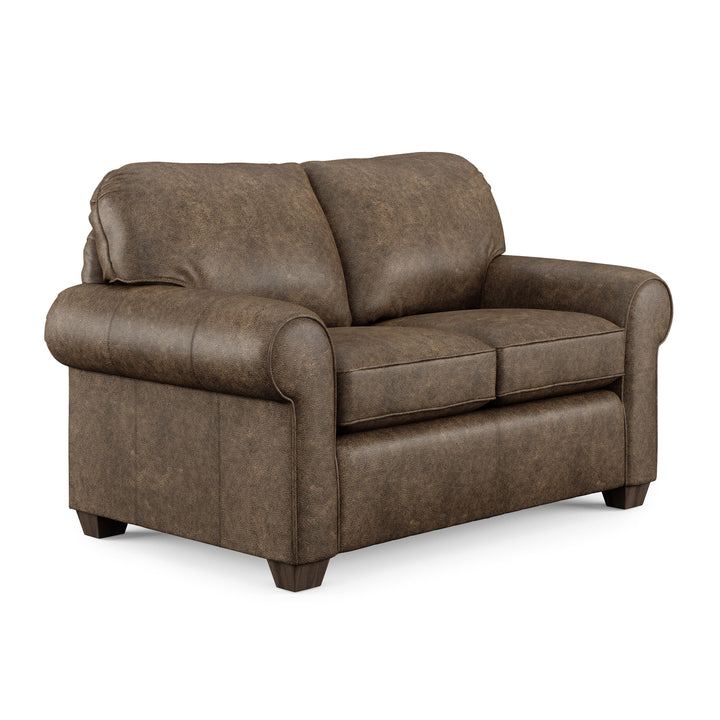 Thornton  Loveseat  Dark Brown