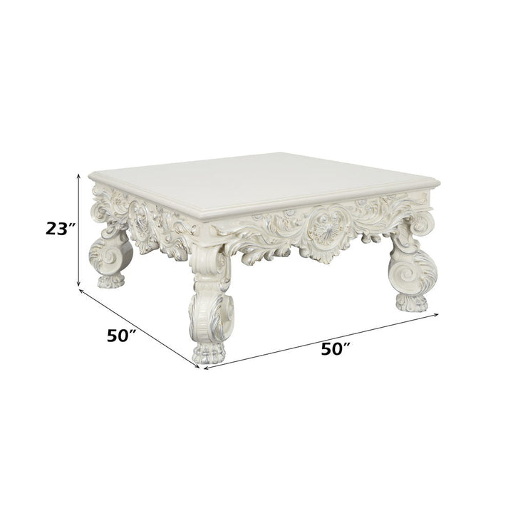 Adara - Coffee Table - Antique White