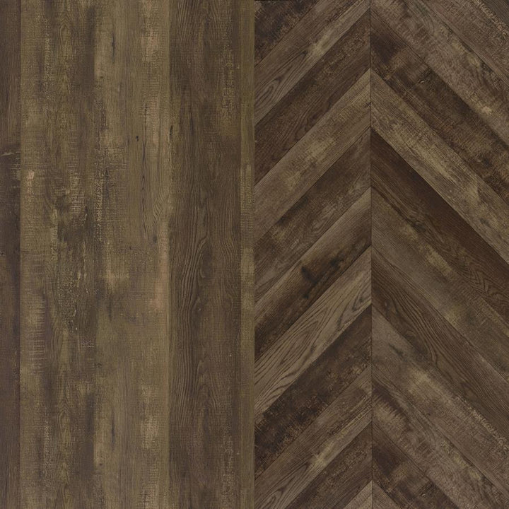 Carolyn - 2 Door Engineered Wood Accent Cabinet - Rustic Oak