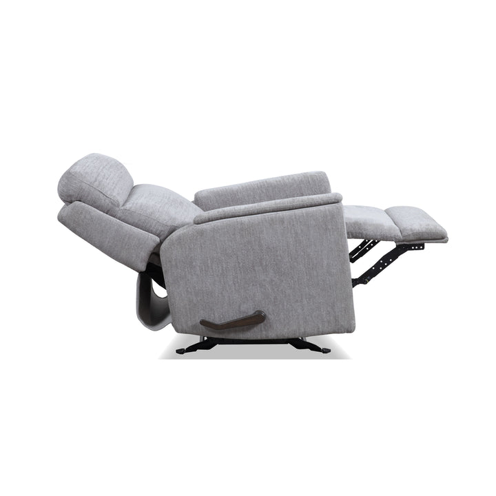 Compact Gliding Recliner Moon Gray