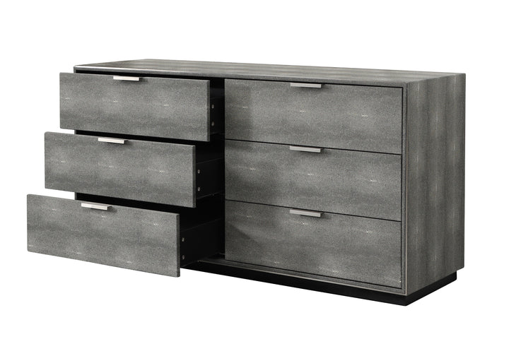 Dynasty - Modern Shagreen Dresser