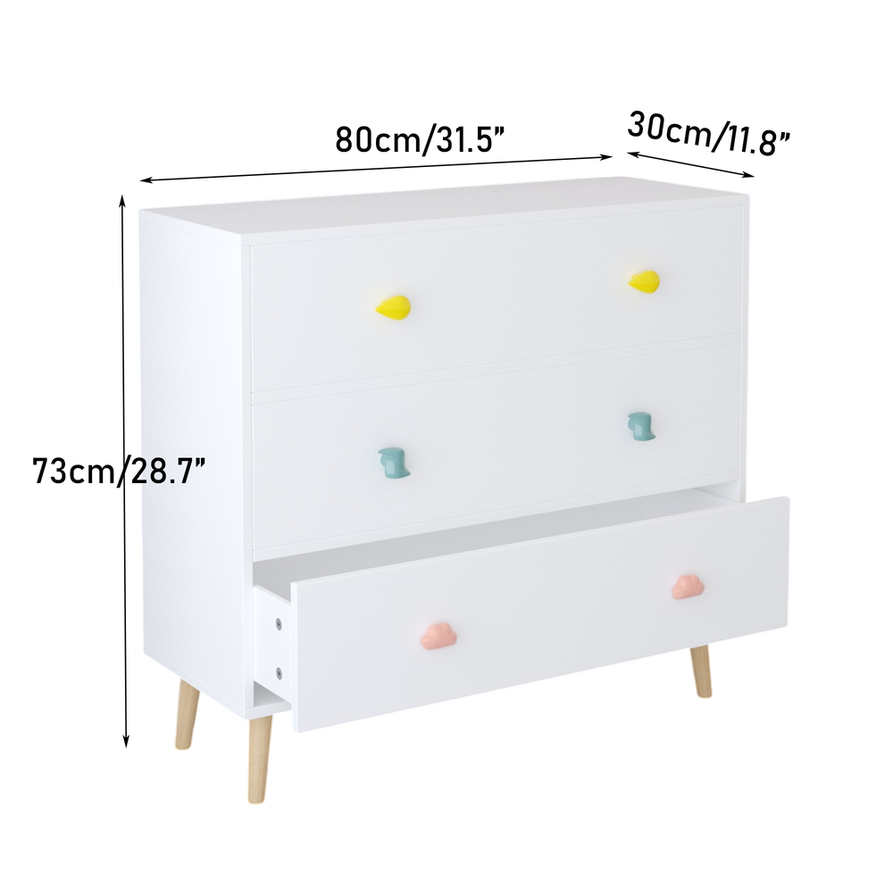 kids-3-drawer-dresser-baby-storage-cabinet-for-nursery-white