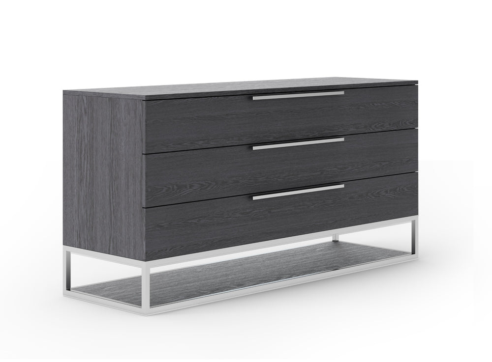 Heloise - Contemporary Grey Elm Dresser - View 3