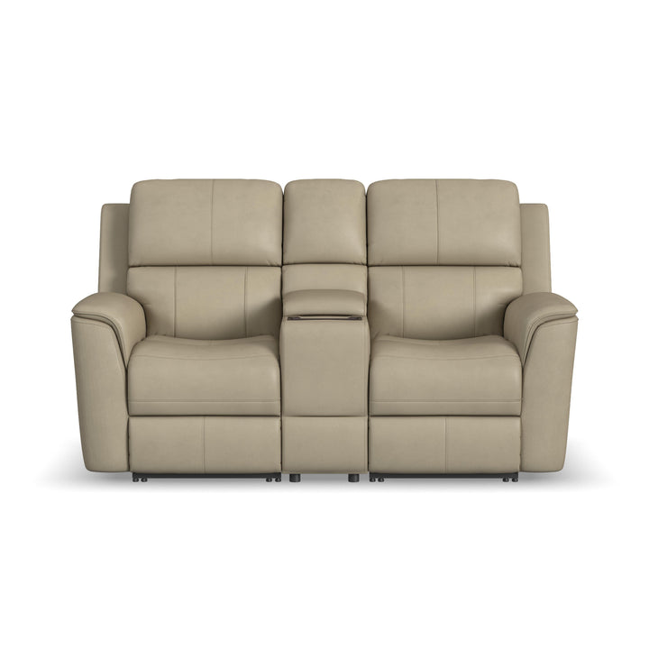 flexsteel-1041-64ph-94680-henry-power-reclining-loveseat-with-console-power-headrests-lumbar-beige