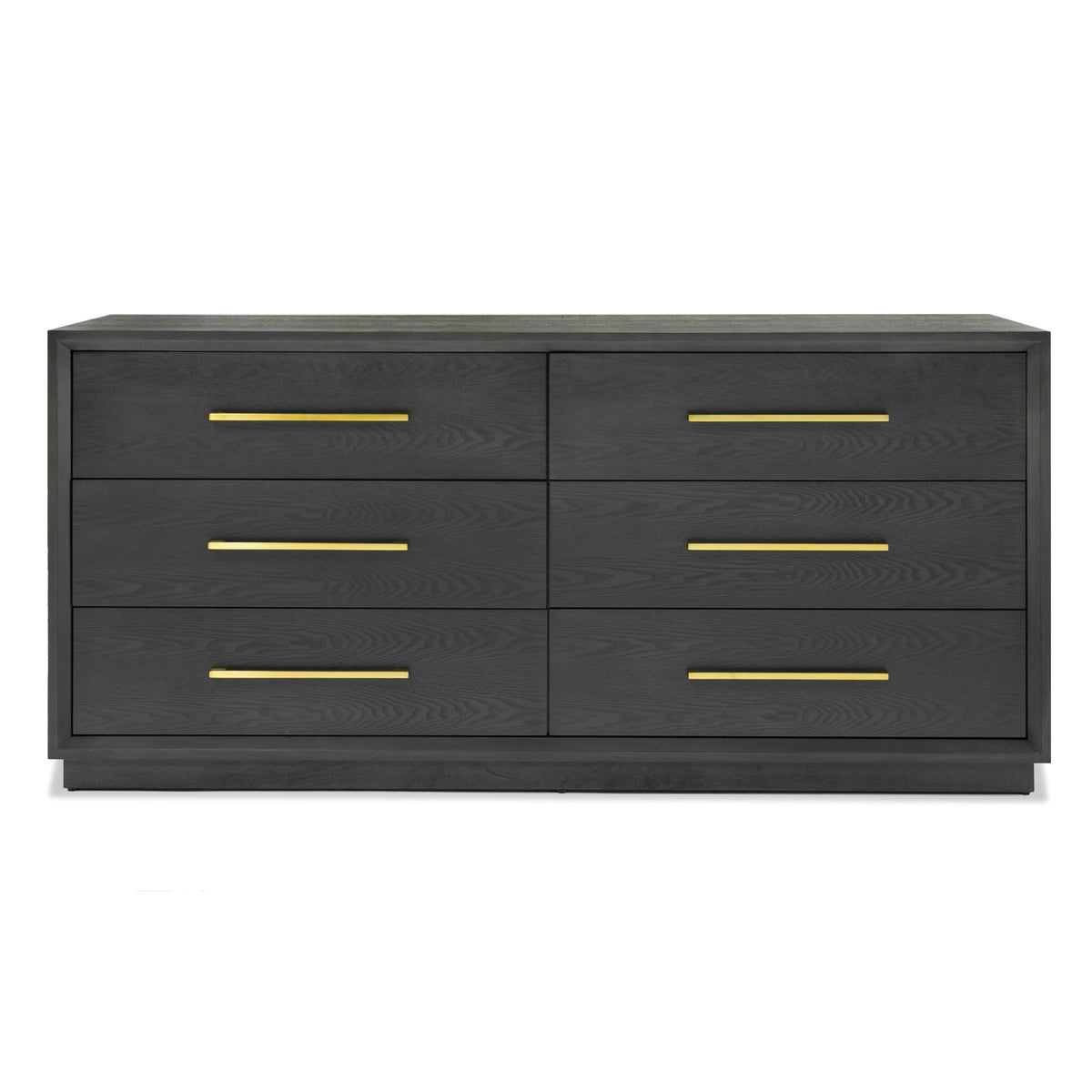 Manhattan- Contemporary Grey and Gold Dresser