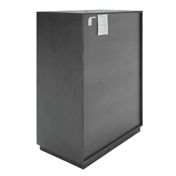 Manhattan Contemporary Grey and Gold Chest