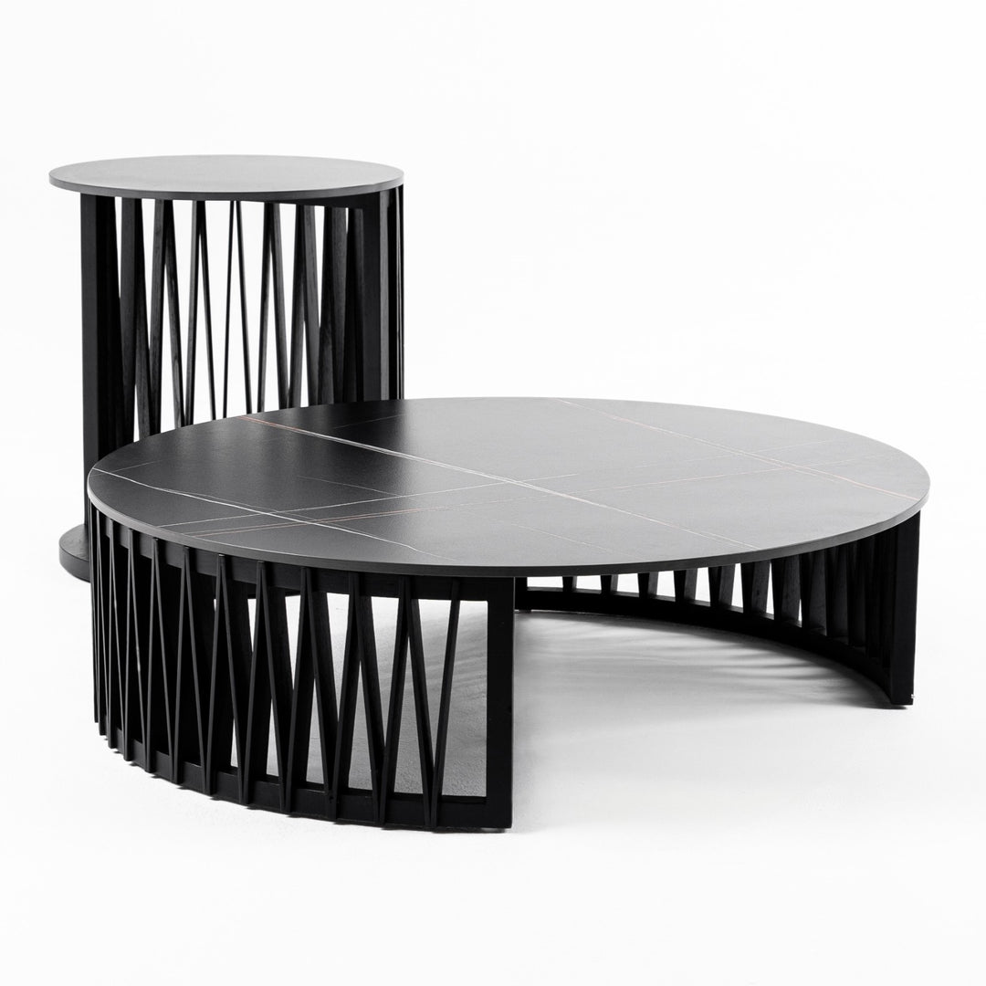 Larimer - Modern Round Coffee Table Set