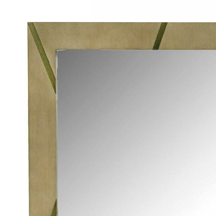 Nixa - Modern Birch + Brushed Bronze Mirror