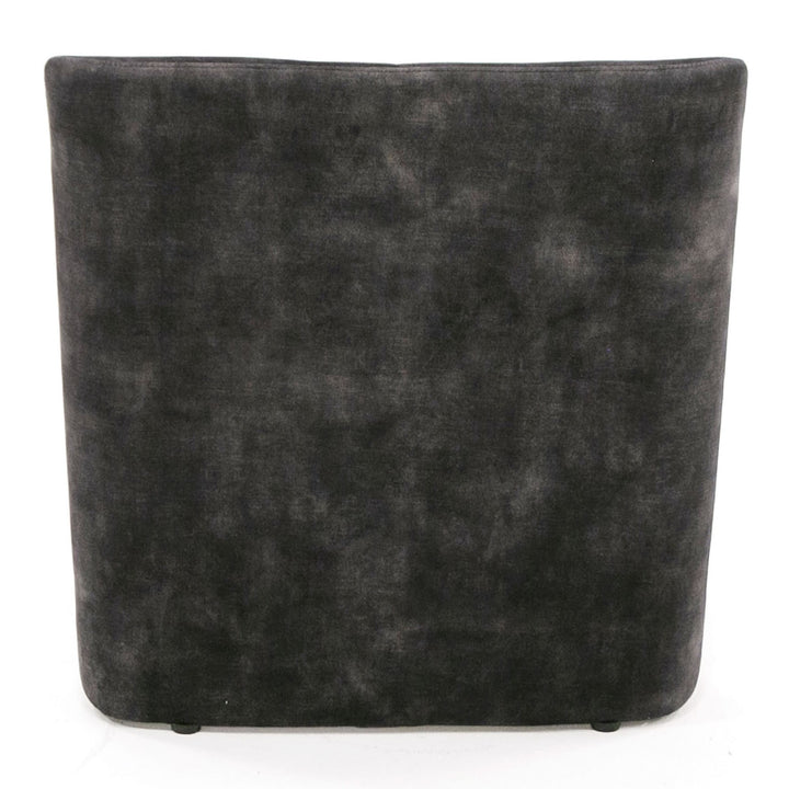 Modern Jarvis Accent Dark Grey Fabric Chair