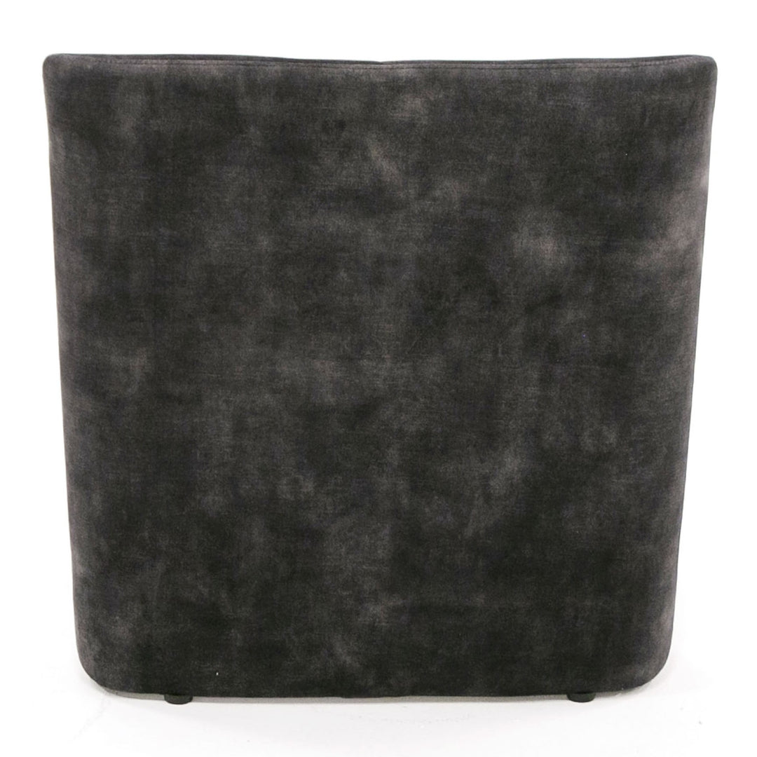 Modern Jarvis Accent Dark Grey Fabric Chair
