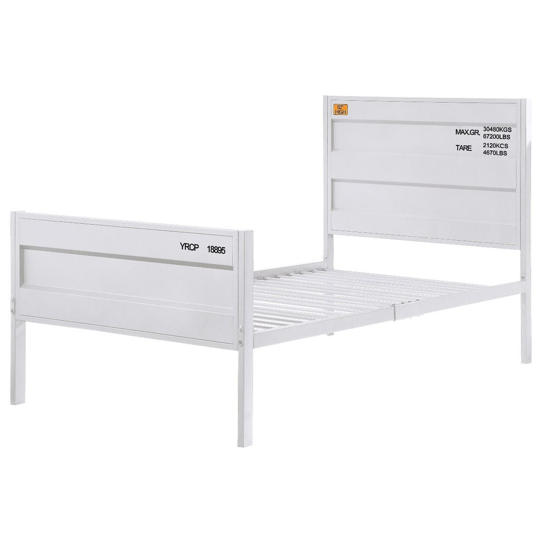 Cargo - Twin Bed - White