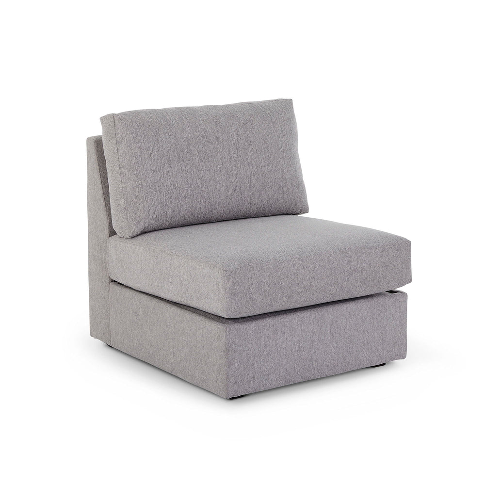 Flex Armless Chair Pebble