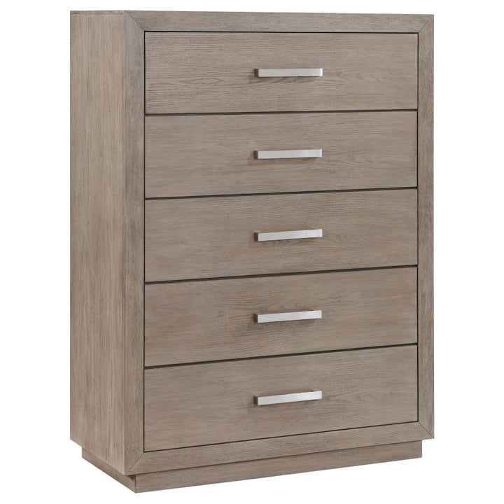Coaster Furniture Kenora - 5-Drawer Bedroom Chest - Barley Brown