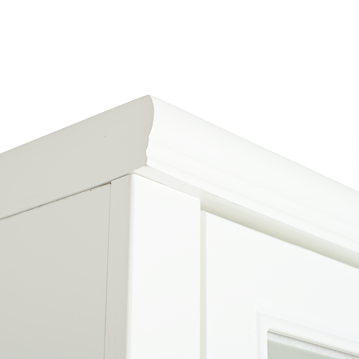 retro-style-hutch-cabinet-with-single-glass-door-white