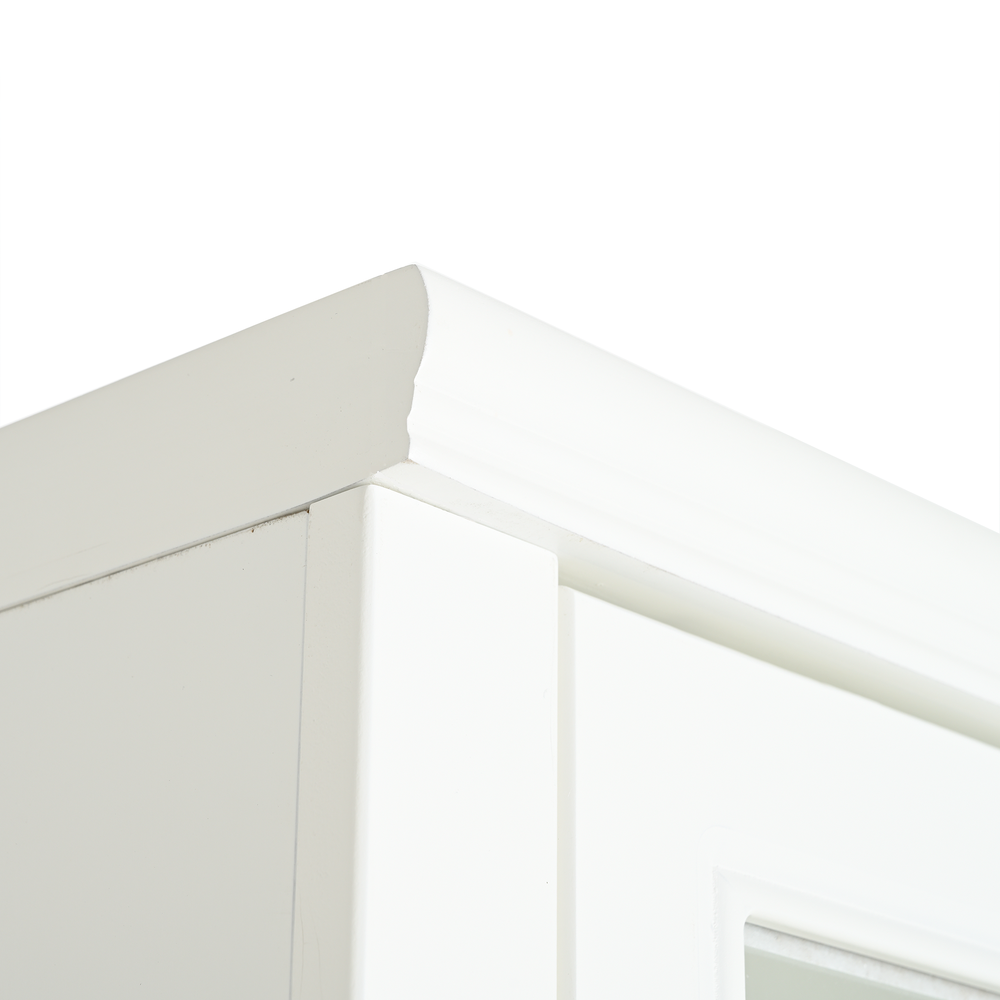 retro-style-hutch-cabinet-with-single-glass-door-white