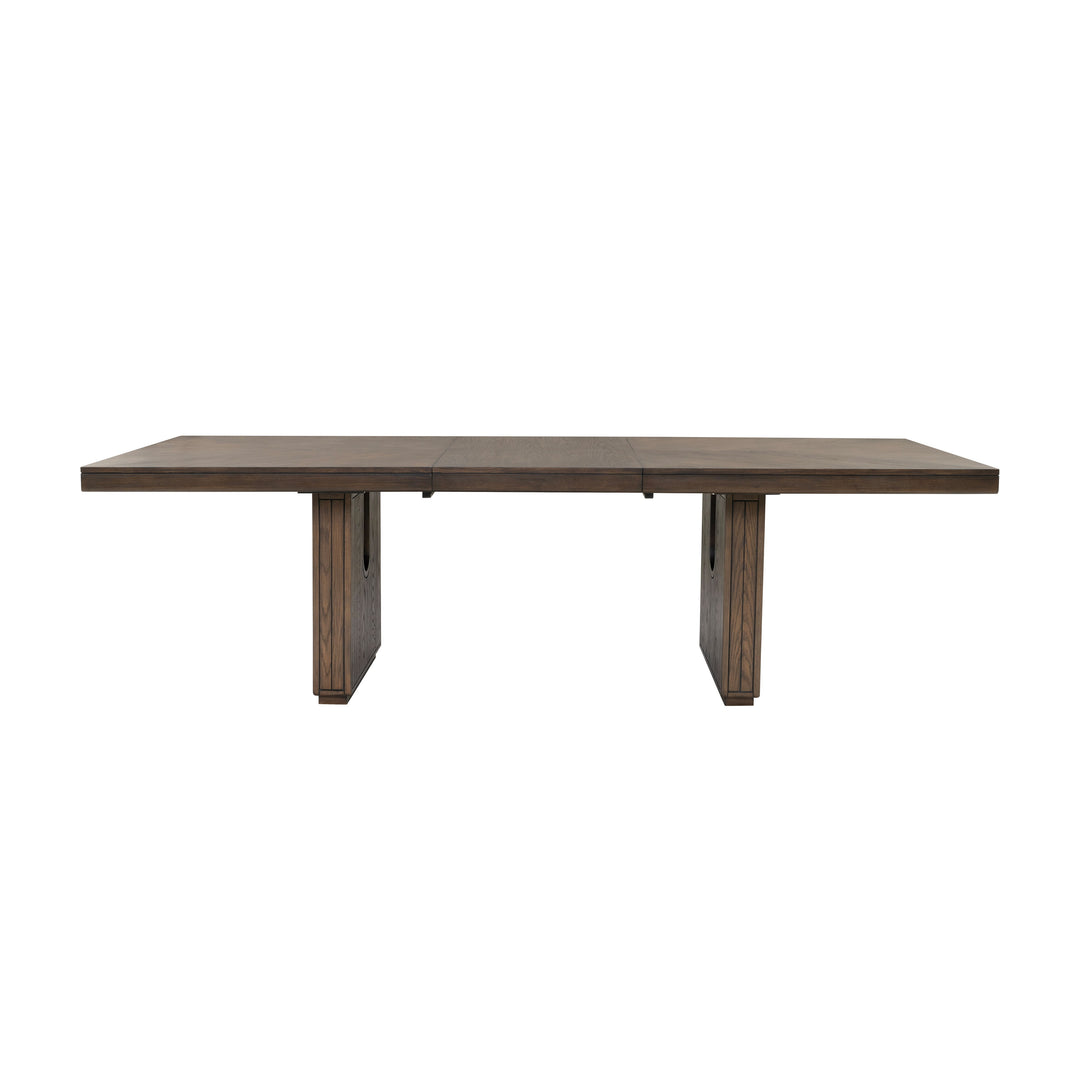 Flexsteel W1013-831 Athens  Rectangular Dining Table  Chocolate Brown