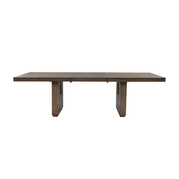 Flexsteel W1013-831 Athens  Rectangular Dining Table  Chocolate Brown