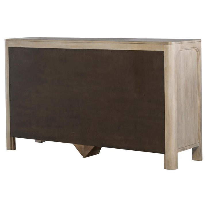 Solano - 9-Drawer Bedroom Dresser Cabinet - Weathered Mango