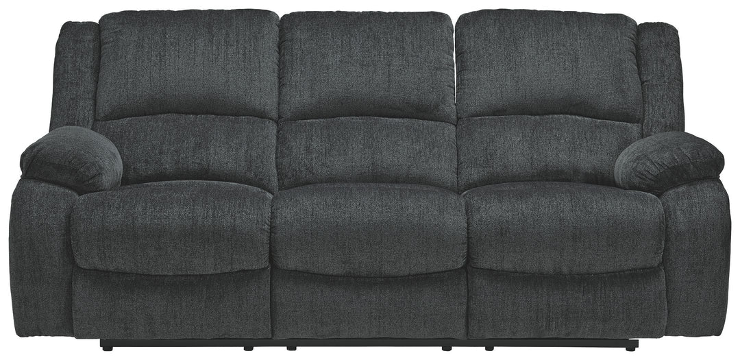 Draycoll - Reclining Sofa - Dark Gray