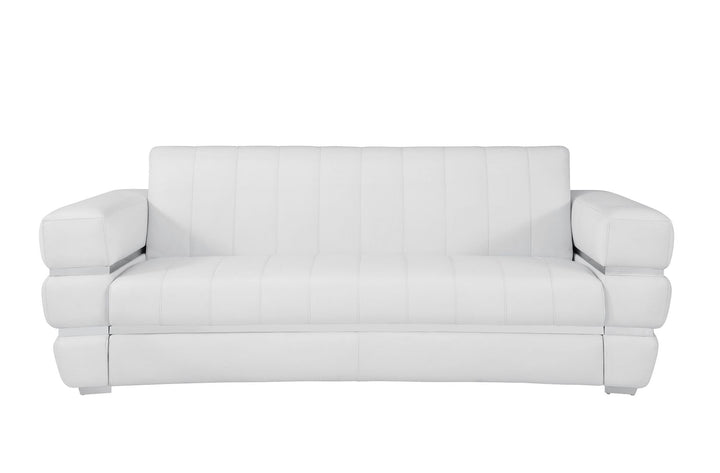 DivanItalia 904 Sofa in Top-Grain Italian Leather - White