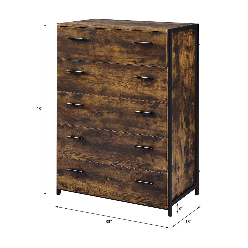 Juvanth - Chest - Rustic Oak & Black