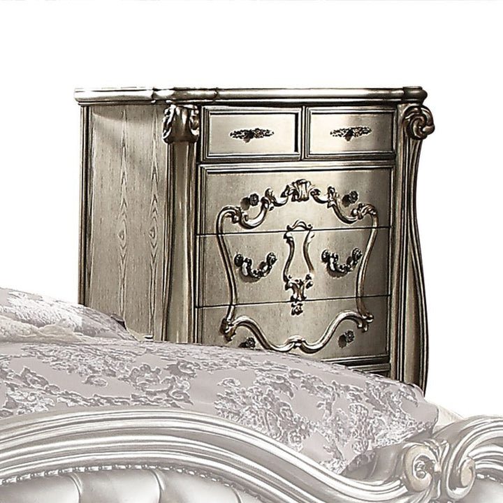 ACME Furniture Versailles Chest Antique Platinum