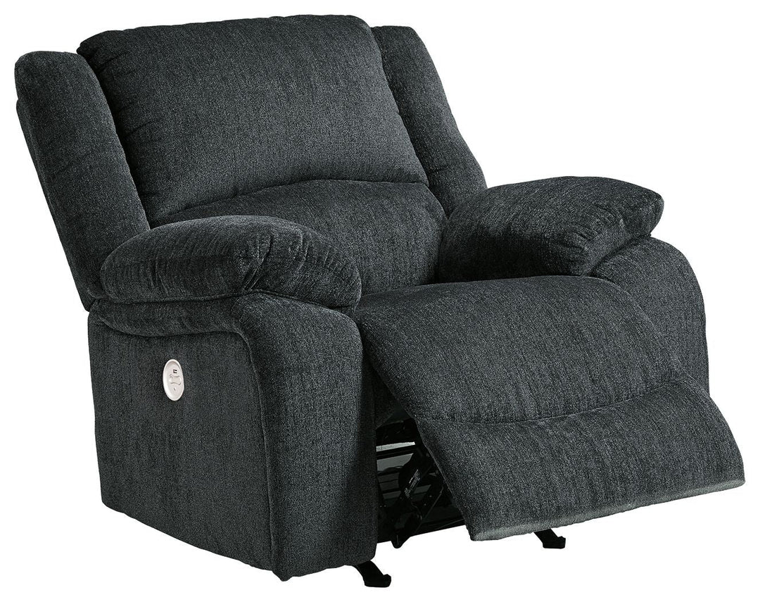 Draycoll - Power Rocker Recliner - Slate