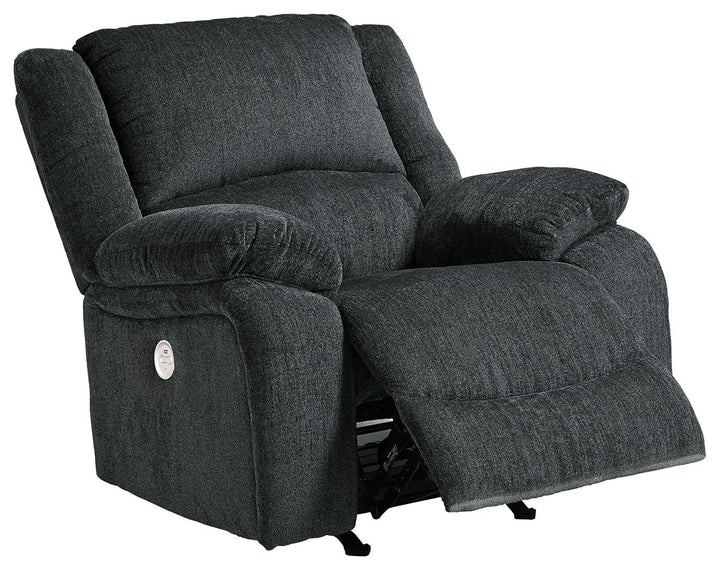 Draycoll - Power Rocker Recliner - Slate