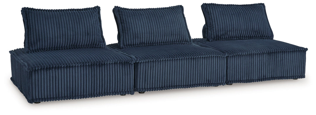 Bales - 3-Piece Modular Seating - Navy by Ashley Furniture product image