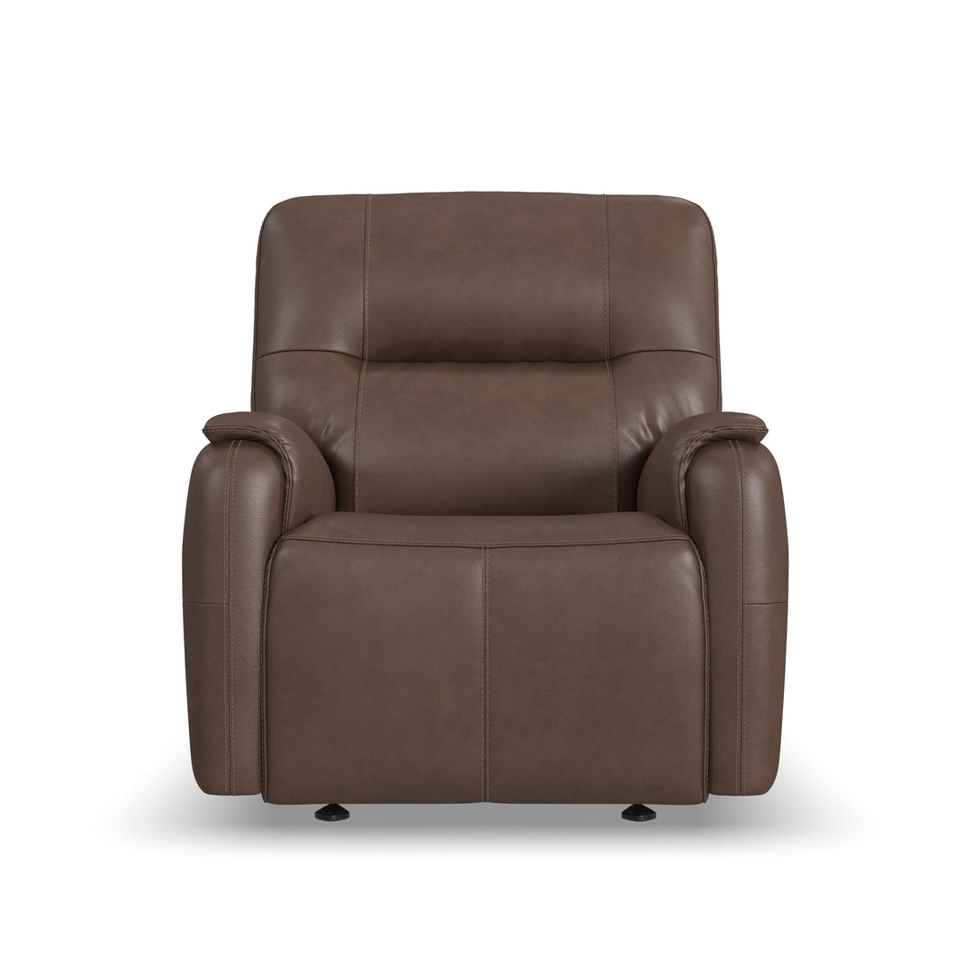 Wilson  Power Gliding Recliner With Power Headrest  Café