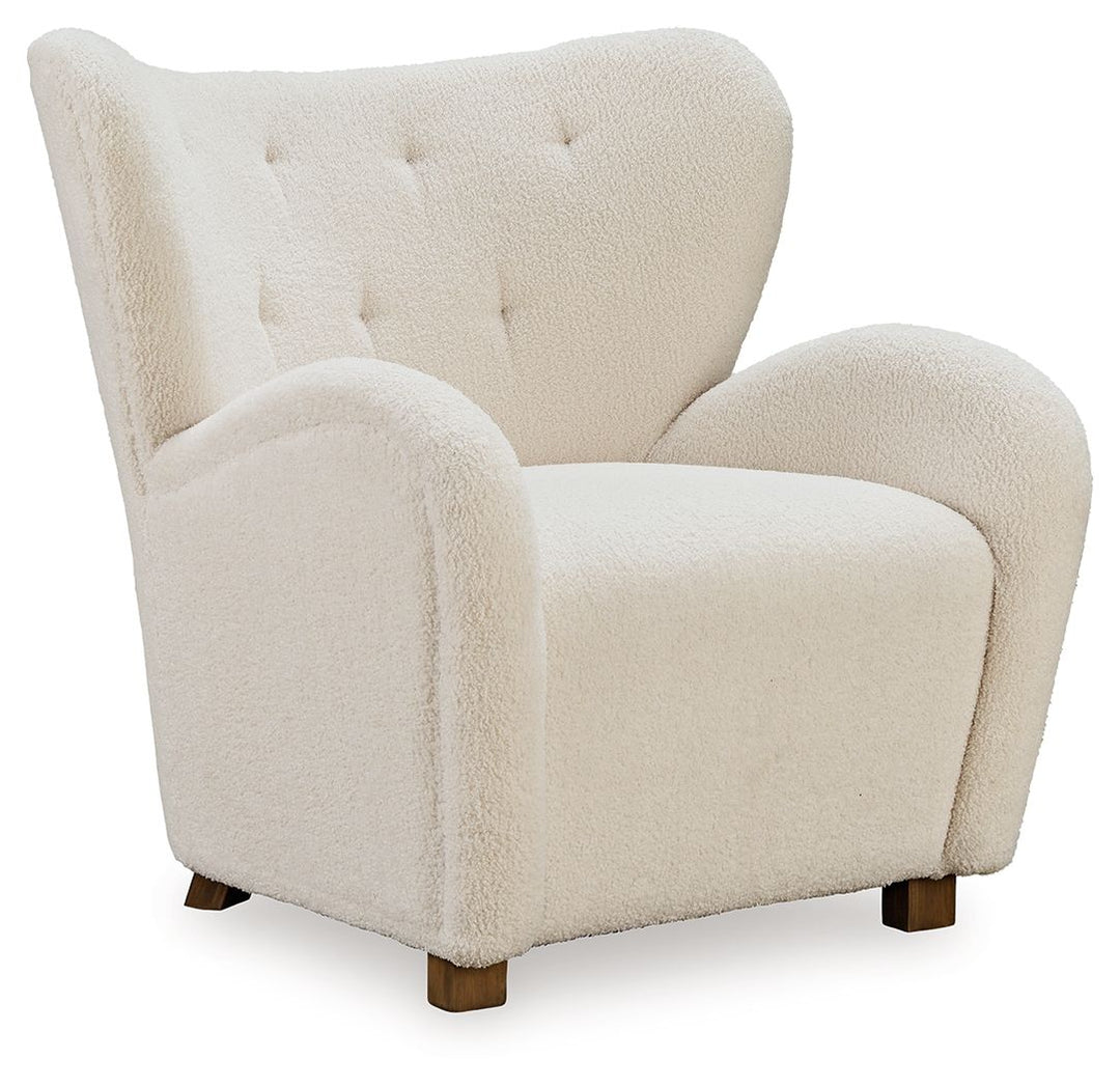 Larbell - Accent Chair - Ecru