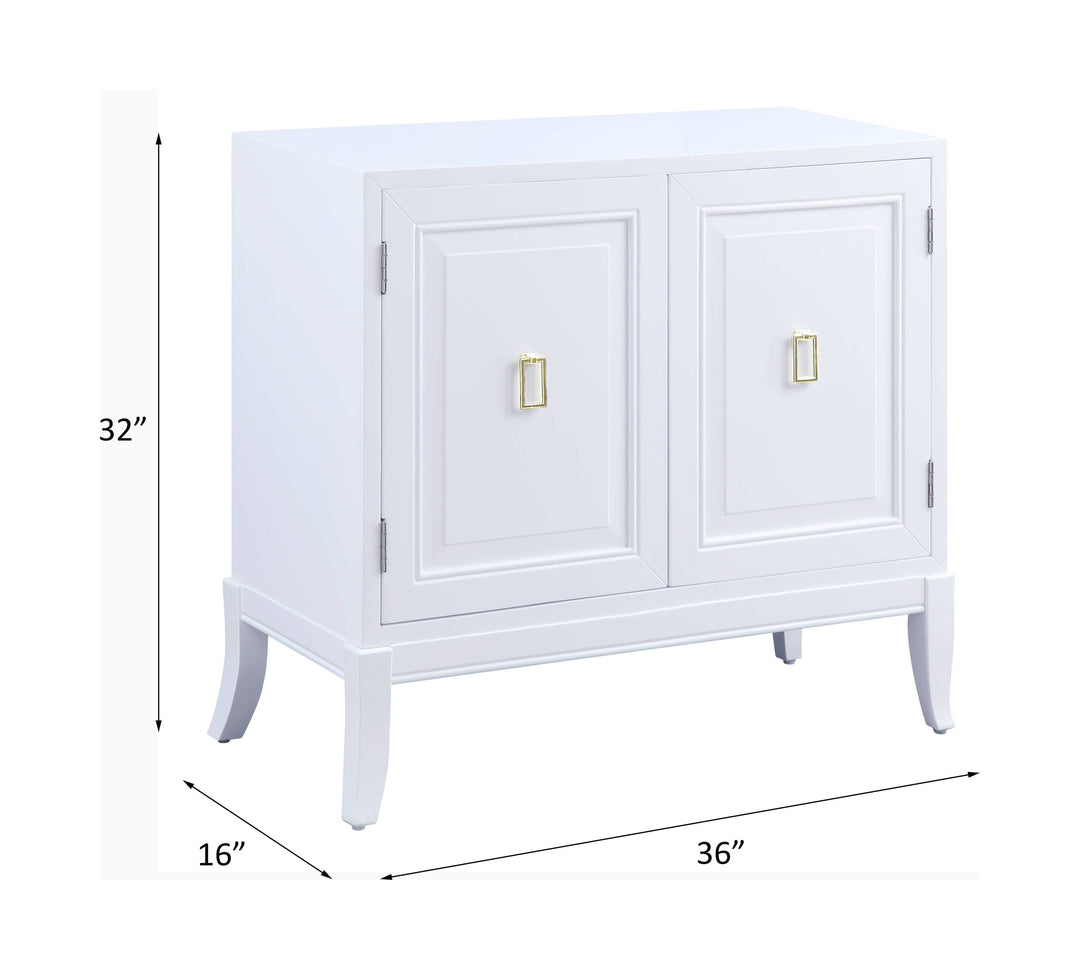 Clem - Console Cabinet - White