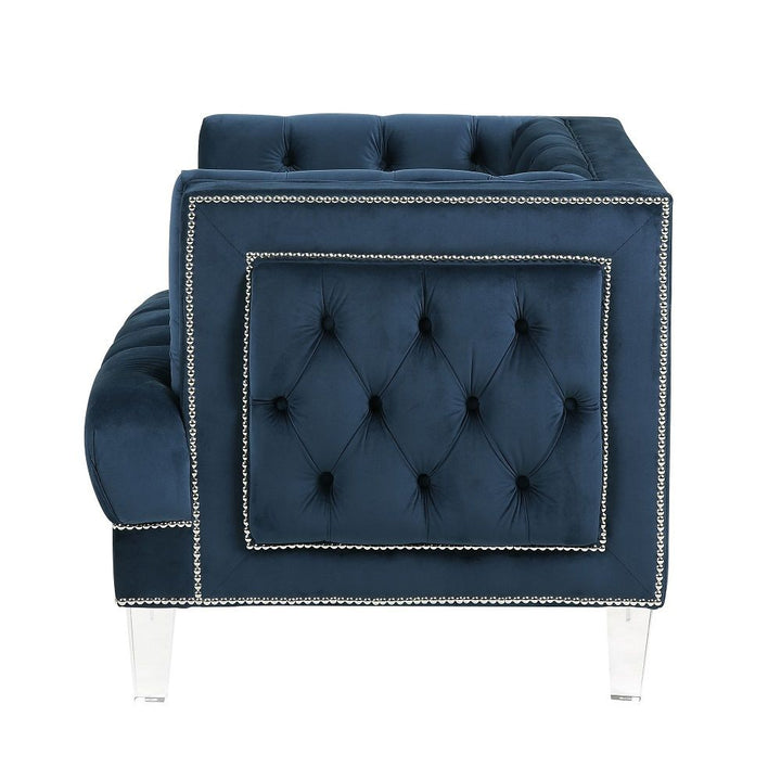 Ansario - Chair - Blue Velvet
