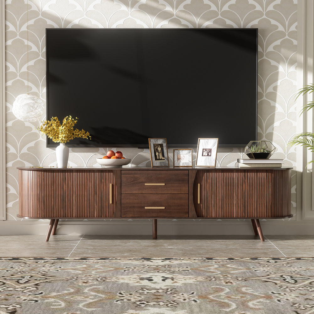 80" Mid-Century Modern TV Stand