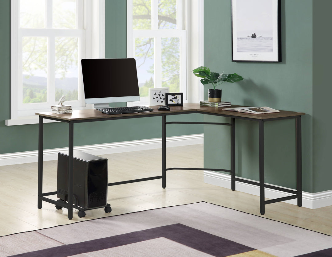 Bambina - Computer Desk - Black / Oak