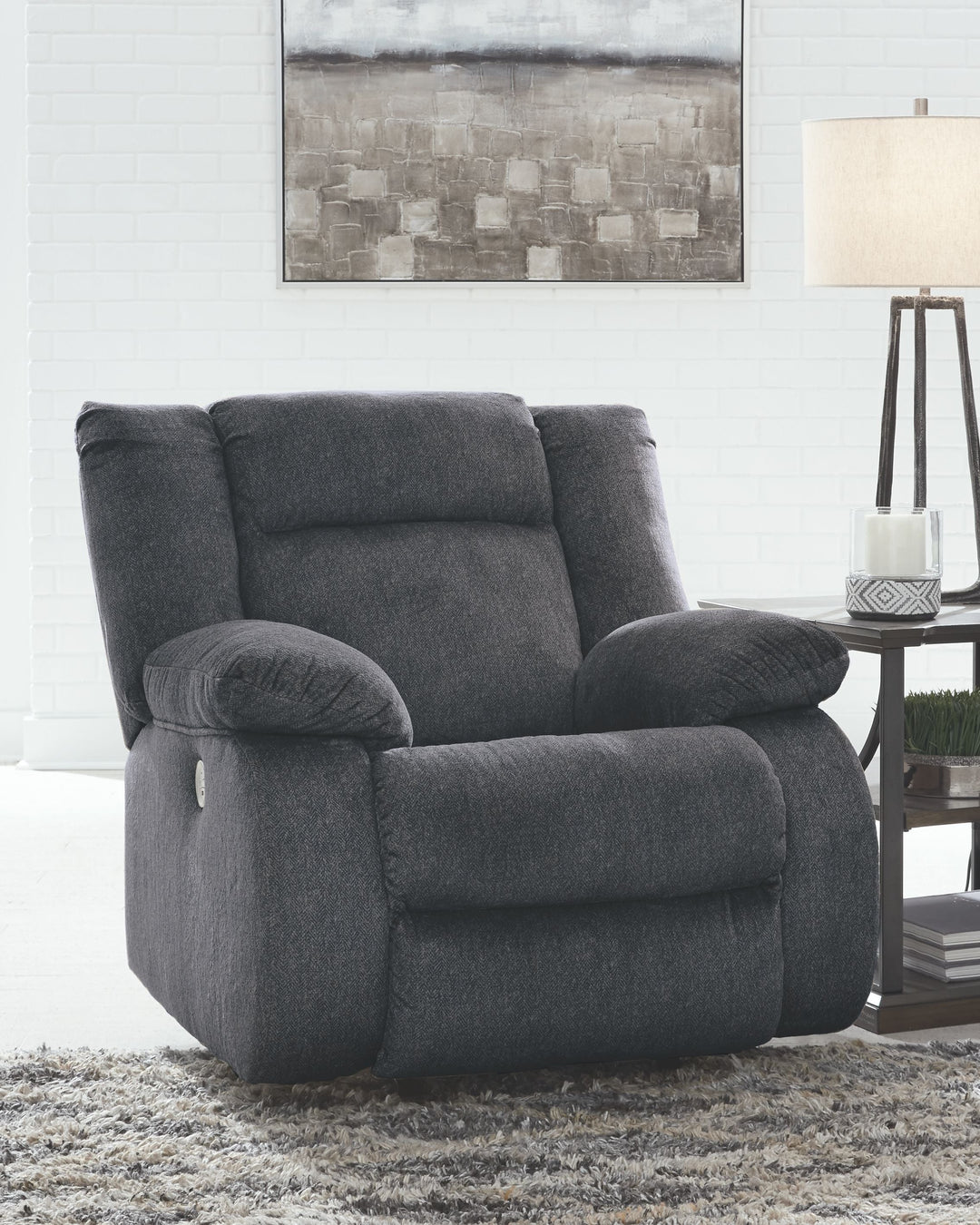 Burkner - Power Rocker Recliner - Marine