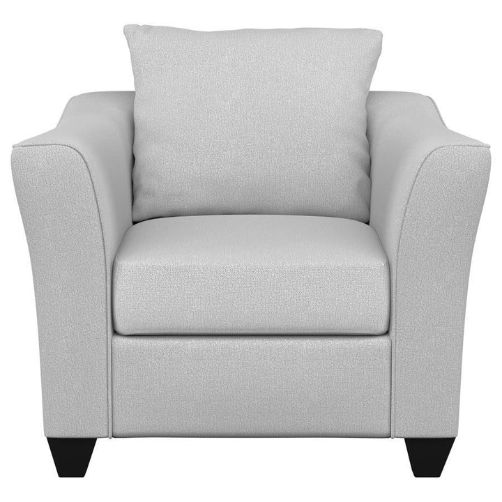 Salizar - 3 Piece Upholstered Flared Arm Sofa Set - Sand