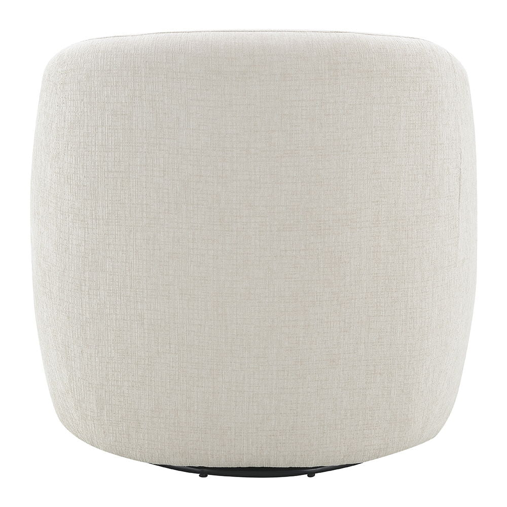 Etienne - Chair With Swivel - Beige Linen