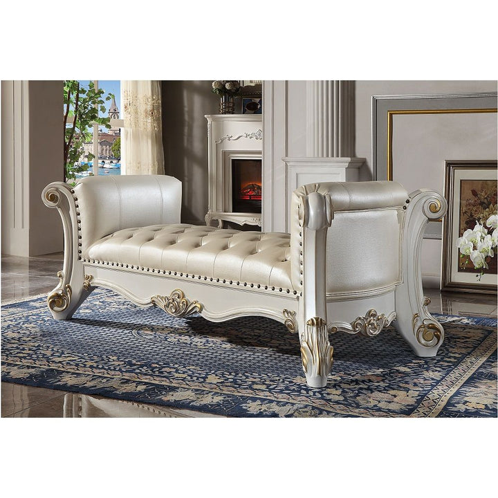 vendome-bench-pearl-synthetic-leather-antique-pearl