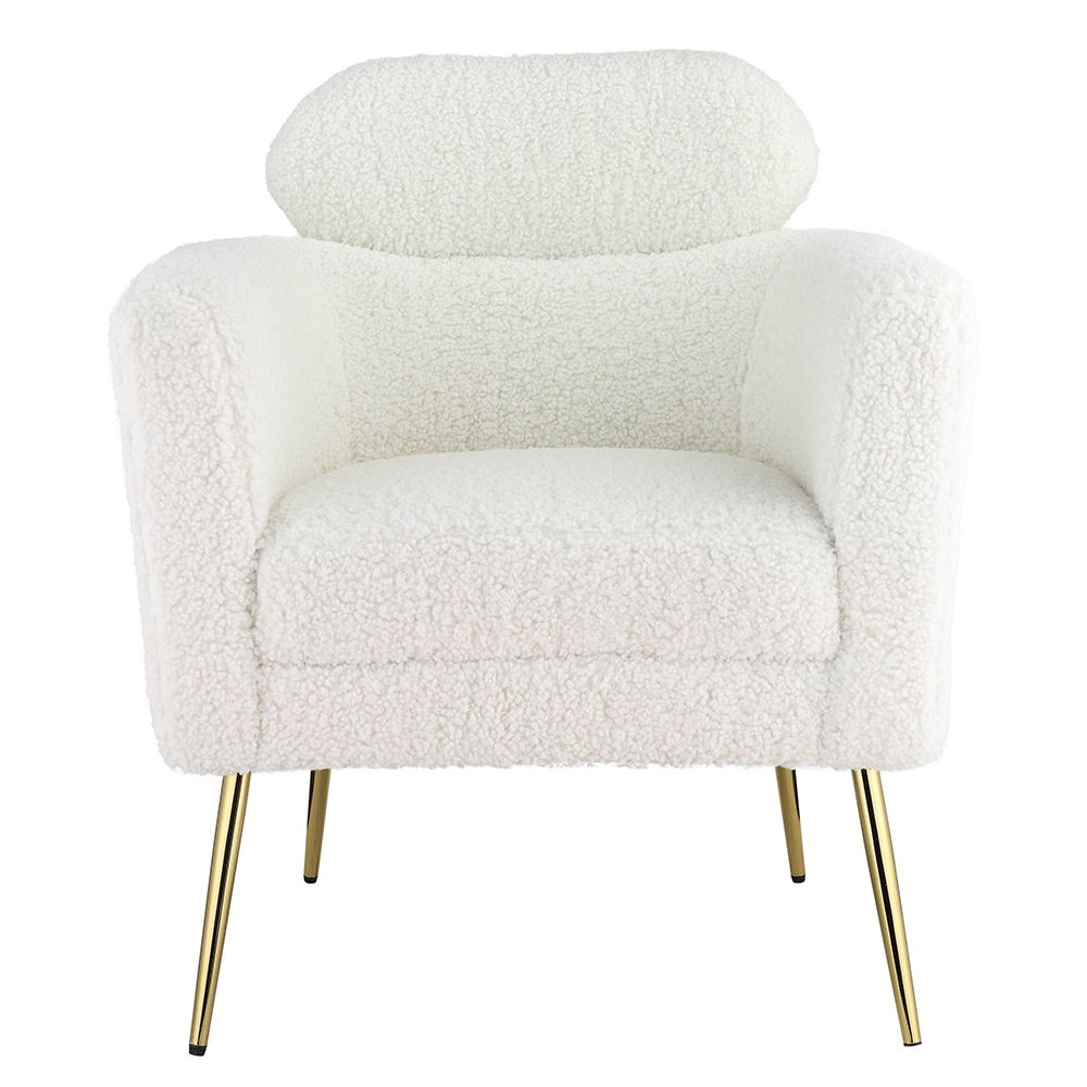Connock - Accent Chair - White Teddy Sherpa