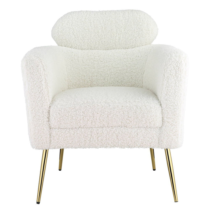 Connock - Accent Chair - White Teddy Sherpa