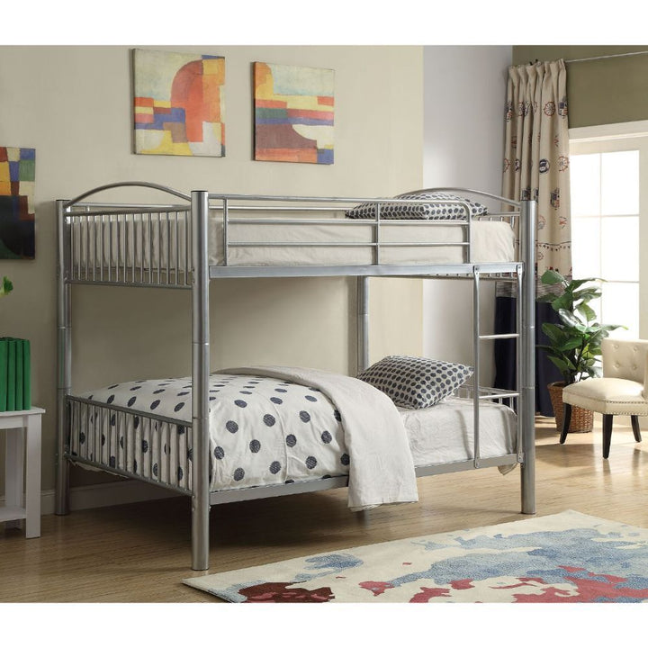 Cayelynn - Full Over Full Bunk Bed - Silver