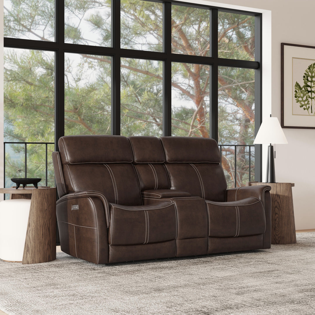 flexsteel-1524-64ph-05070-view-power-reclining-loveseat-with-console-power-headrest-lumbar-dark-brown