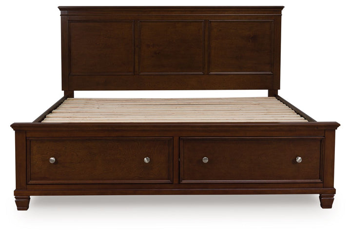 Danabrin - California King Panel Storage Bed - Brown by Ashley Furniture product image