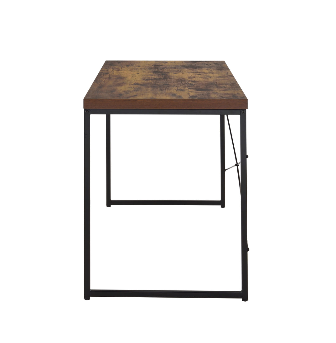 Bob - Console Table Same 92396) - Weathered Oak & Black